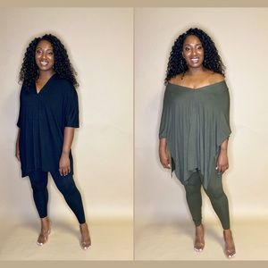 New two piece sets in black